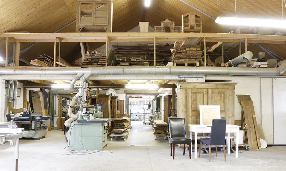 Die Massivholzabteilung